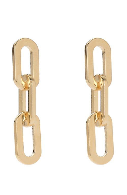 Lady Grey Octagon Drop Earrings in Gold at Nordstrom