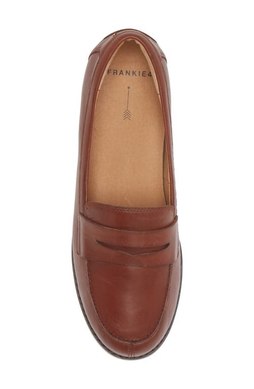 Frankie4 Franklin Penny Loafer In Deep Tan