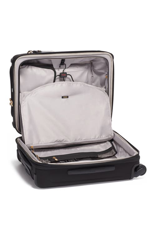 Shop Tumi Alpha 3 22-inch Wheeled Dual Access Continental Carry-on Bag In Black/gold