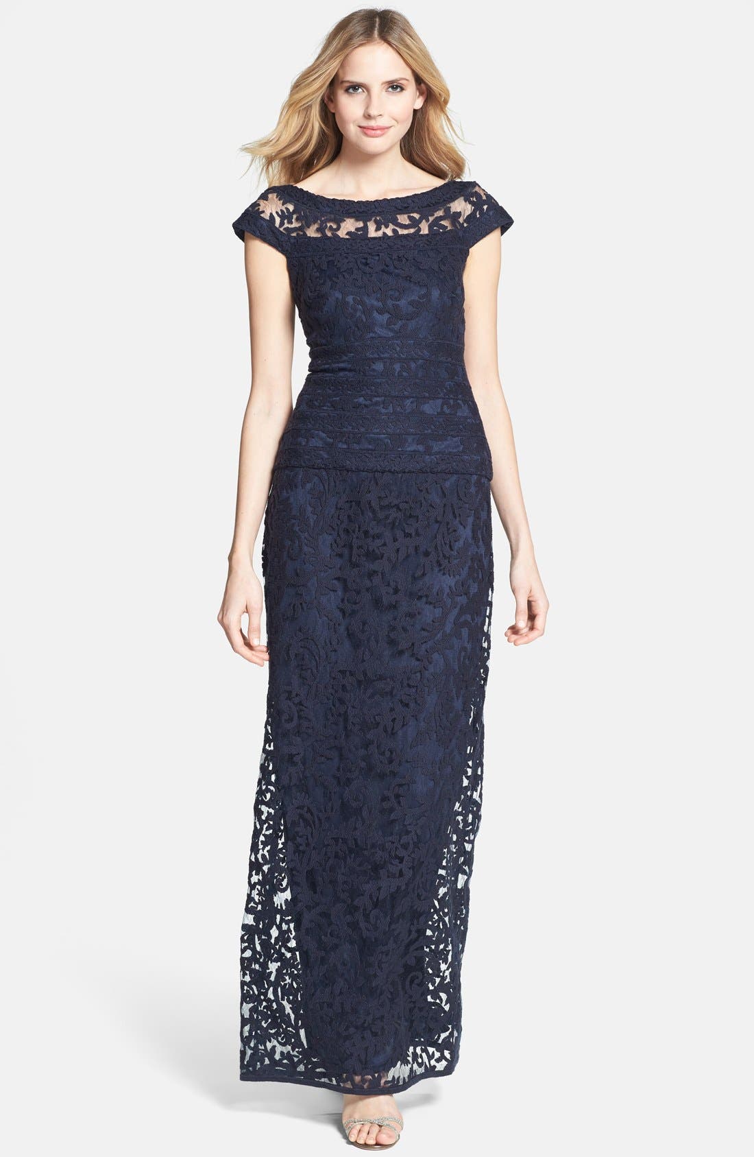 Tadashi Shoji Embroidered Lace Gown Nordstrom