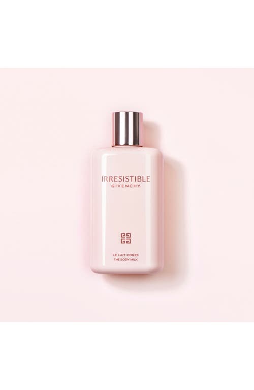 Shop Givenchy Irresistible The Body Milk In No Color