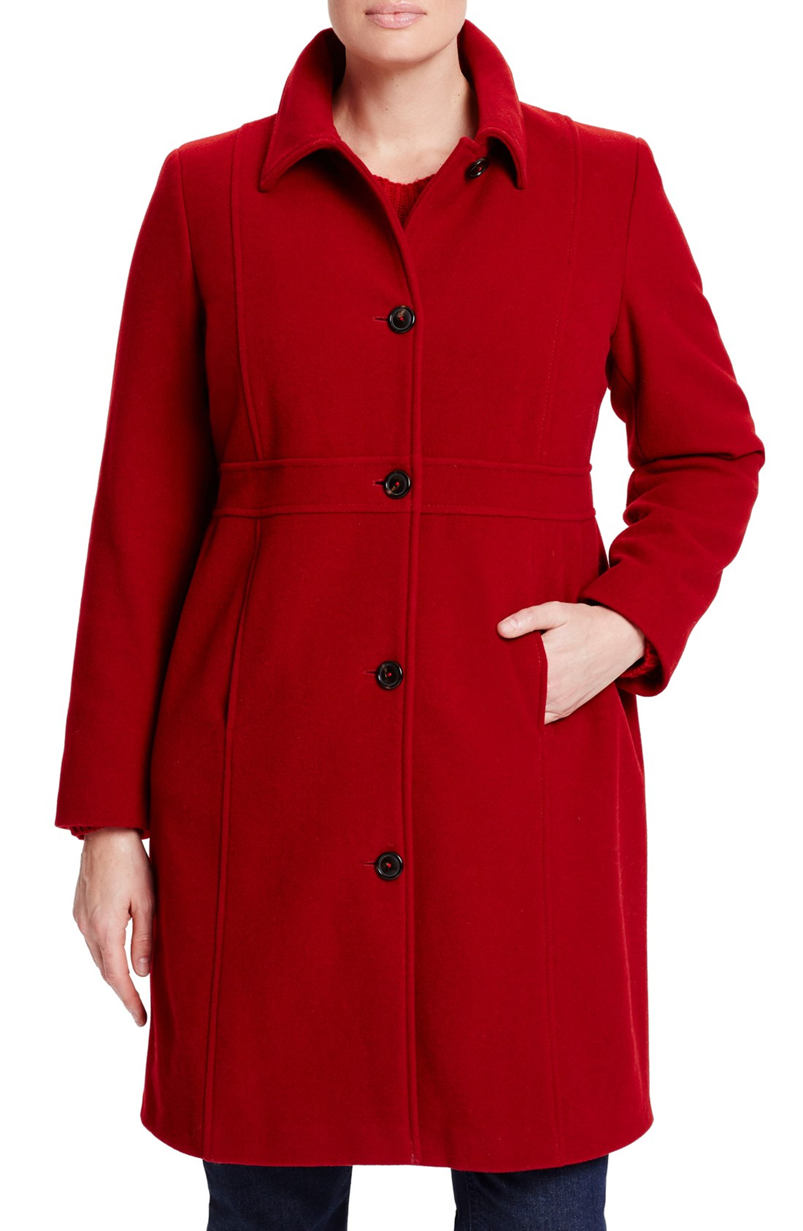 Persona by Marina Rinaldi Onorio Wool Blend Walking Coat (Plus Size ...
