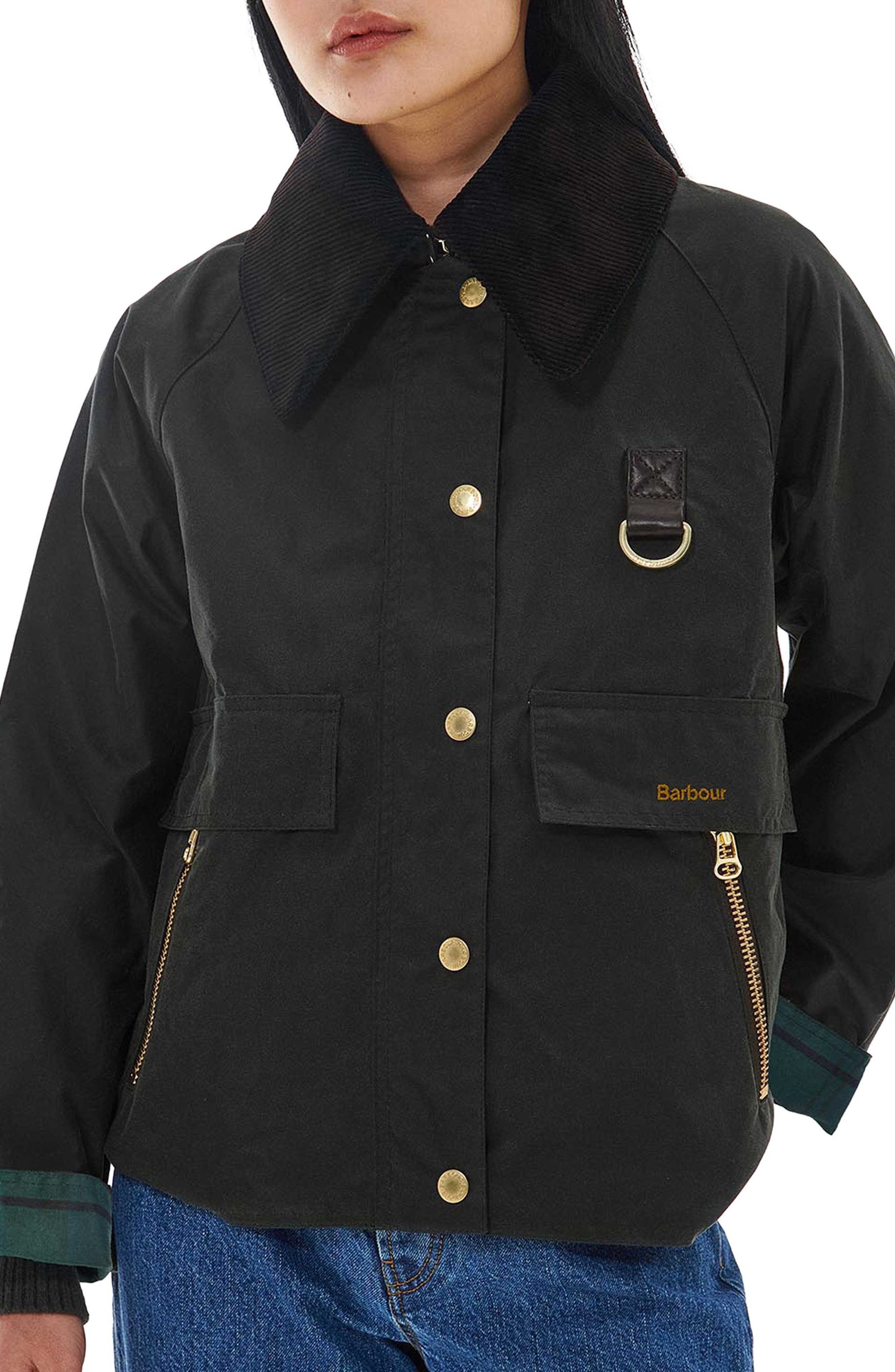 Barbour Spey Waxed Cotton Jacket - Farfetch