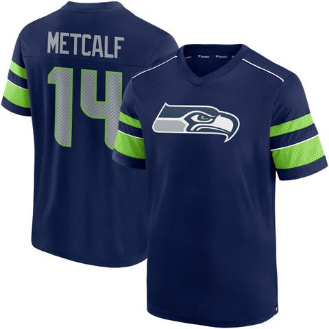 DK Metcalf Seattle Seahawks Youth Mainliner Player Name & Number Fleece  Pullover Hoodie - College Navy