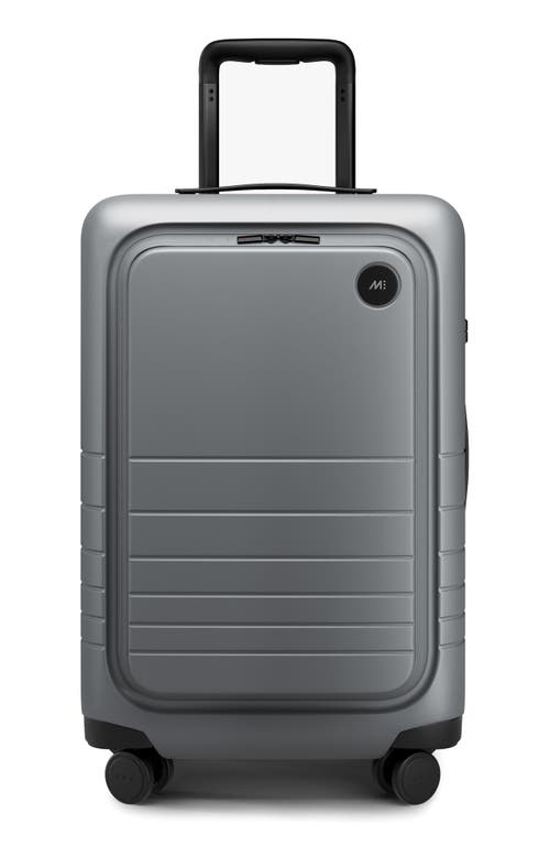 Shop Monos 23-inch Pro Plus Spinner Luggage In Storm Grey