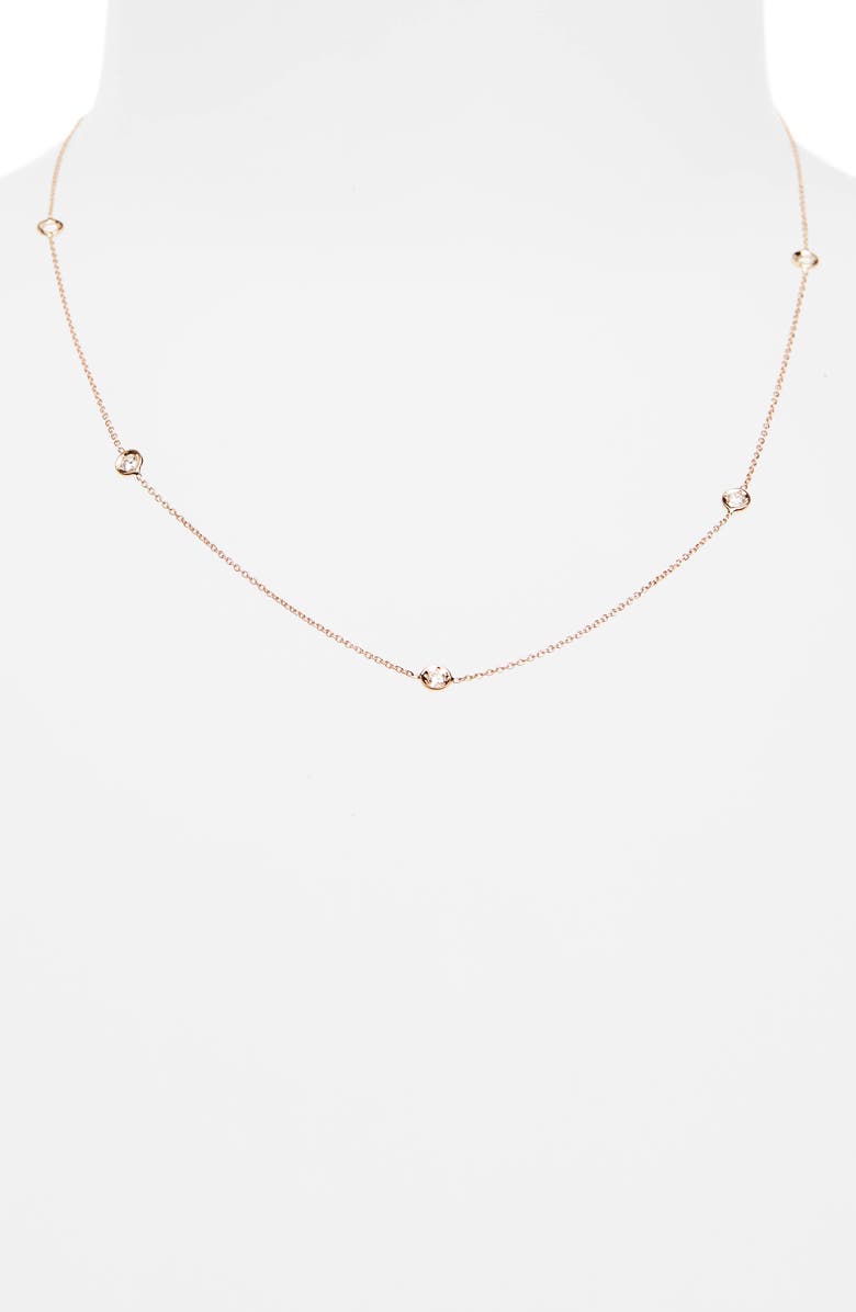 Roberto Coin 5-Station Diamond Necklace | Nordstrom