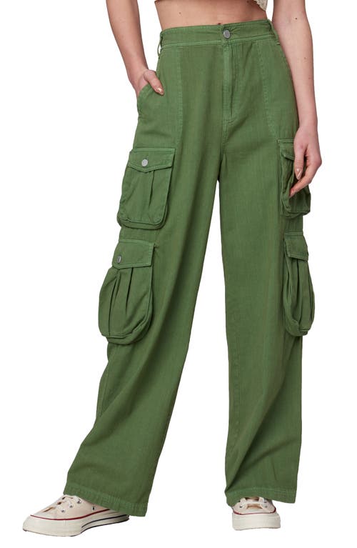 BLANKNYC The Franklin Rib Cage Cargo Pants Matcha Please at Nordstrom,
