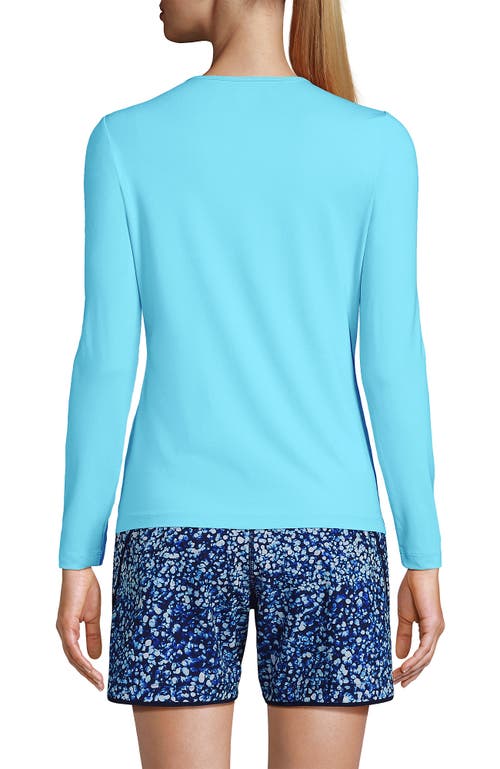 LANDS' END LANDS' END LONG SLEEVE RELAXED UPF 50 RASH GUARD