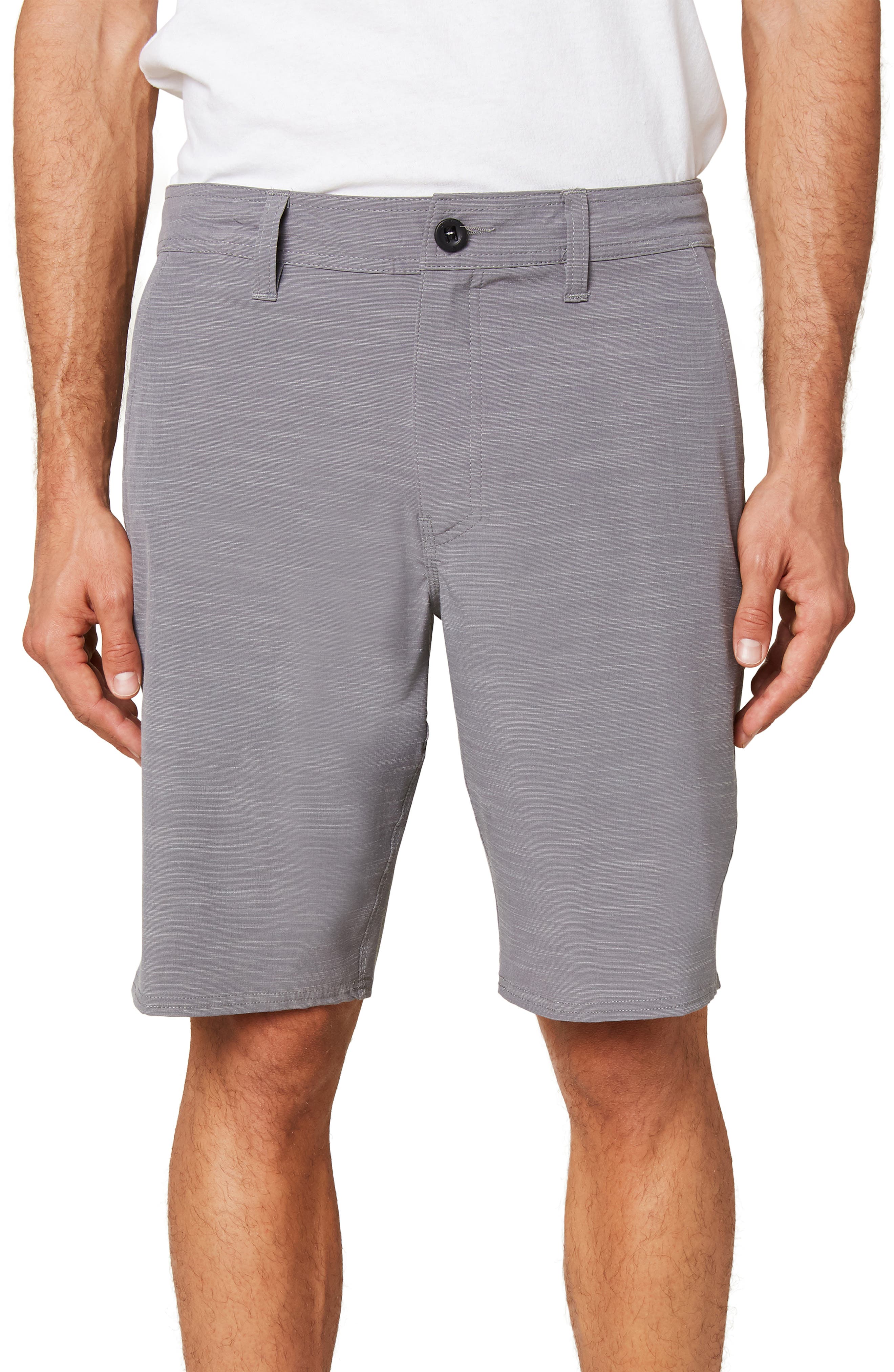 grey surf shorts