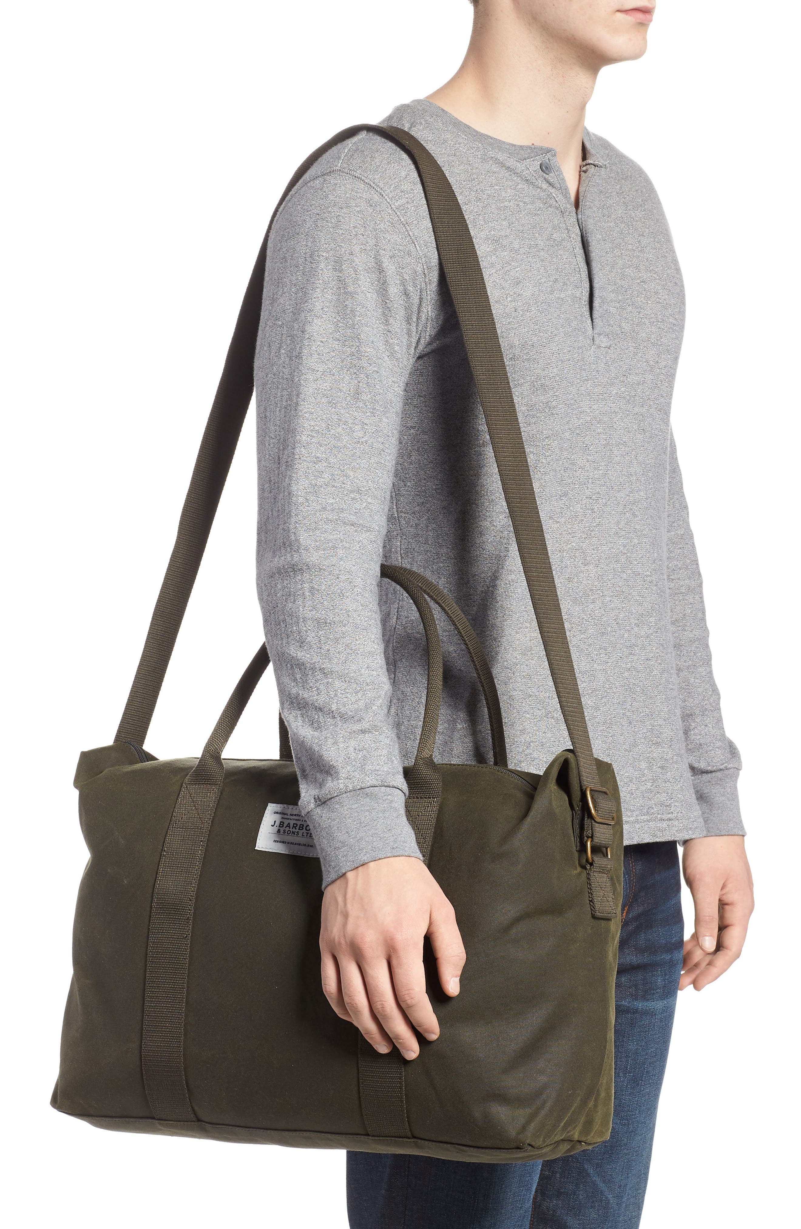 barbour archive holdall