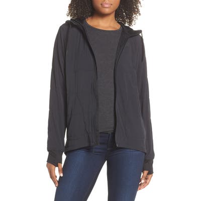 The North Face Mountain Insulated Zip Hooded Jacket, Black