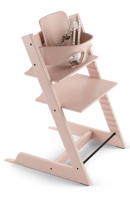 Stokke Tripp Trapp® Highchair & Baby Set in Serene Pink