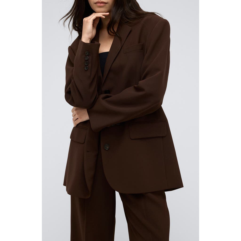 Kenneth Cole Vision Stretch Twill Jacket In Medium Bark