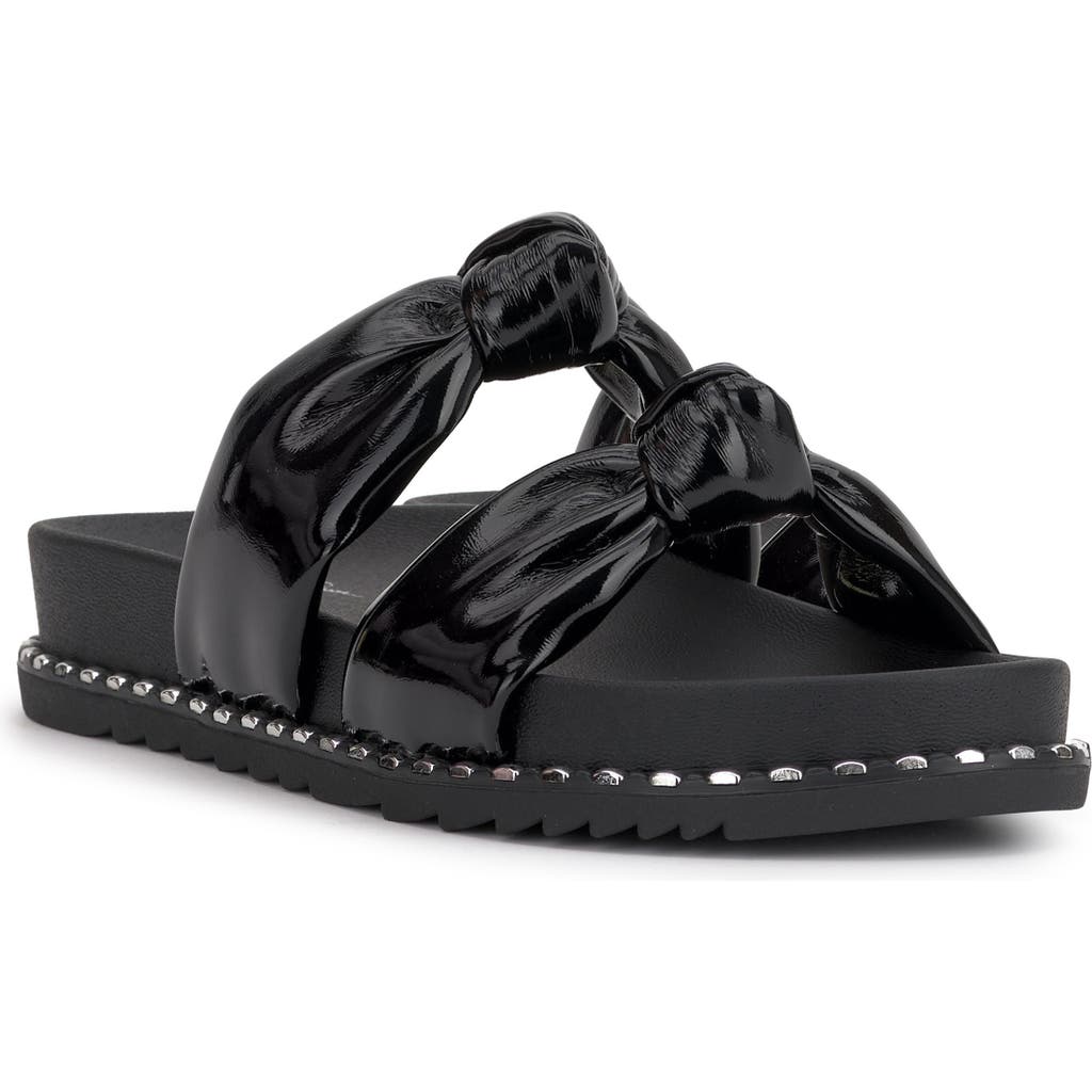 Jessica Simpson Caralyna Platform Slide Sandal In Black