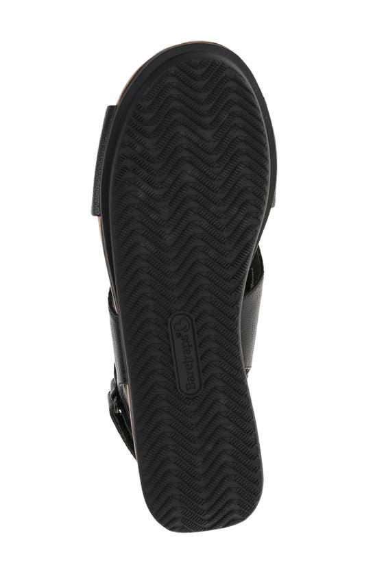 Baretraps Victoria Slingback Wedge Sandal In Black