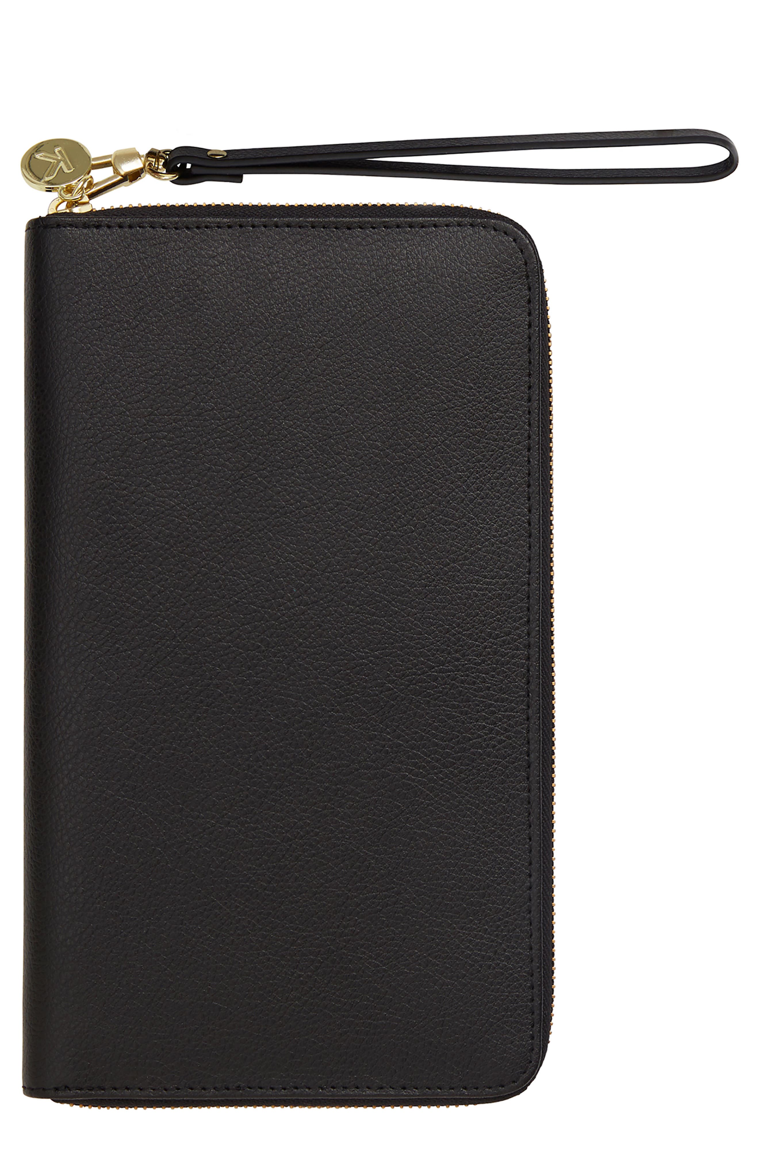 kikki.K Leather ZipAround Travel Wallet Nordstrom