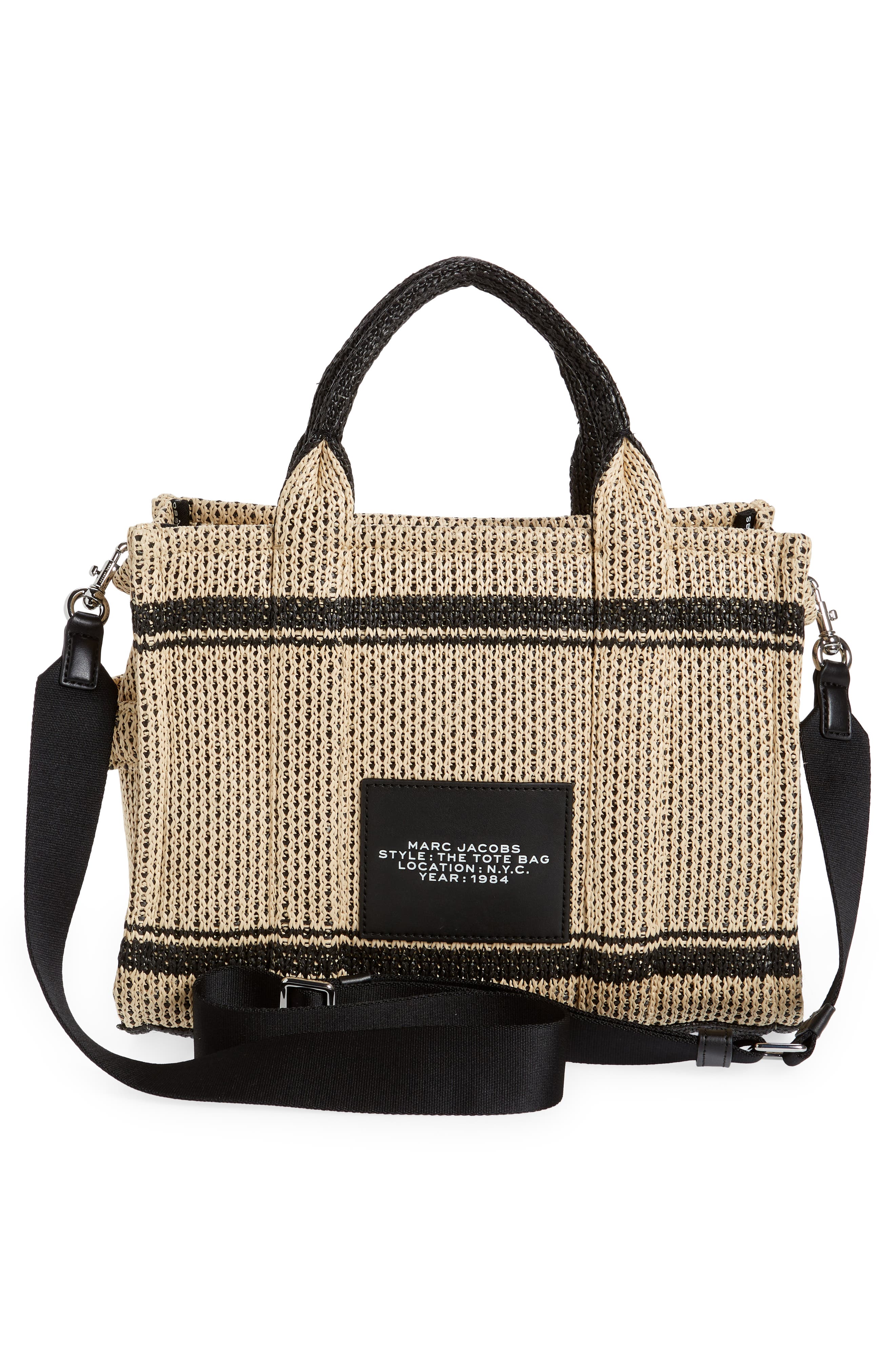 marc jacobs straw bag