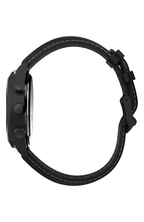 Timex Waterbury Traditional Fly Back Chronograph 43mm In Black