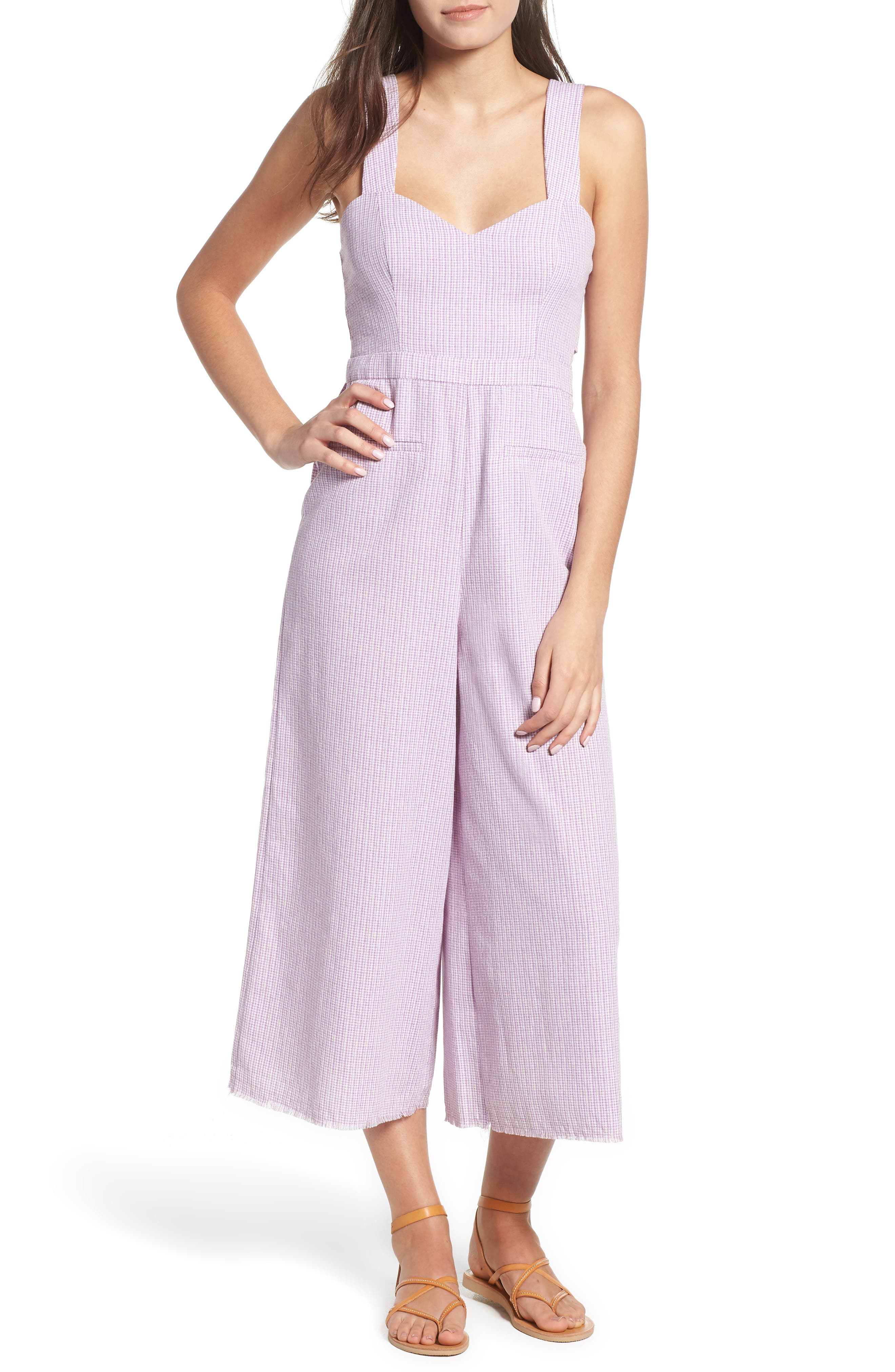 nordstrom purple jumpsuit