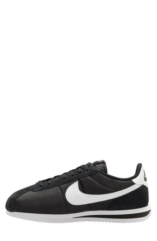 Shop Nike Cortez Txt Sneaker In Black/white