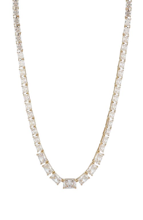 Nadri Isle Cubic Zirconia Collar Necklace in Gold at Nordstrom