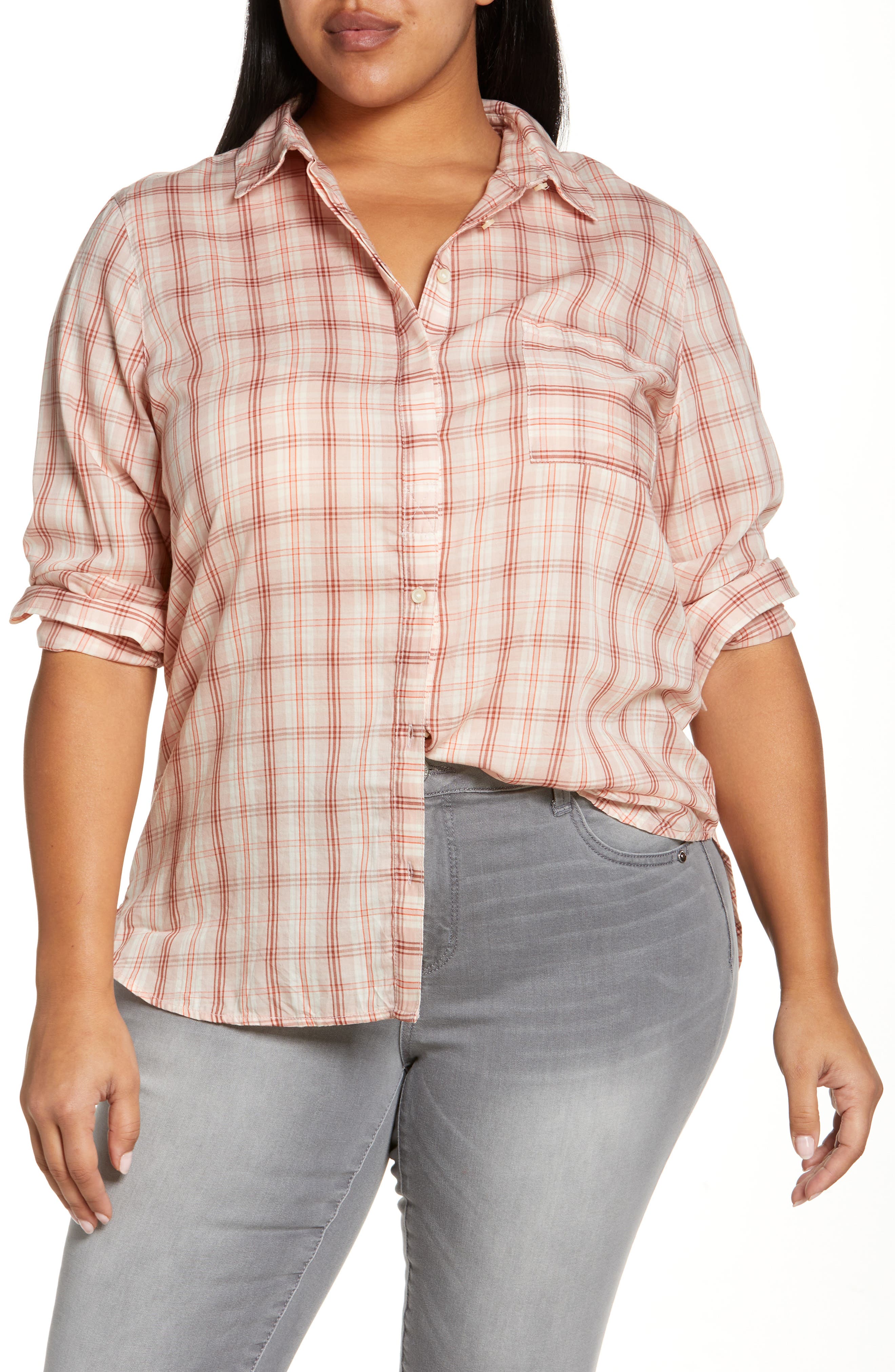 Treasure \u0026 Bond Classic Drapey Shirt In 