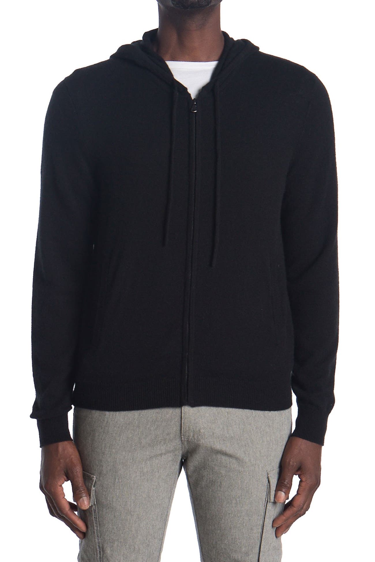 AMICALE | Cashmere Zip-Up Hoodie | Nordstrom Rack