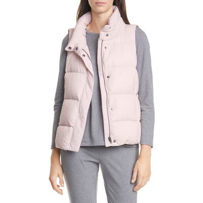 Eileen Fisher Down Puffer Vest, Purple