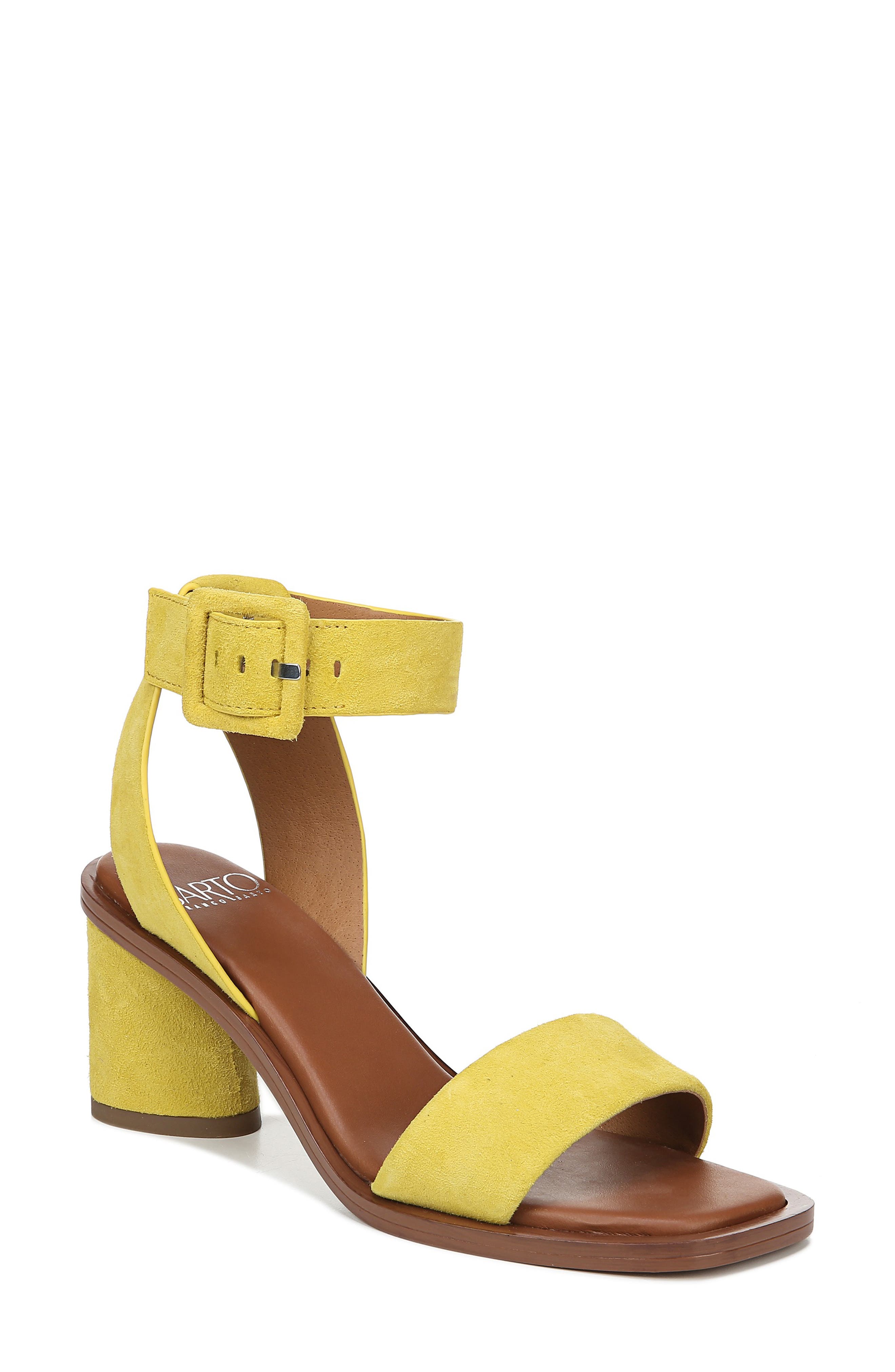 Sarto By Franco Sarto Risa Strap Sandal- Yellow