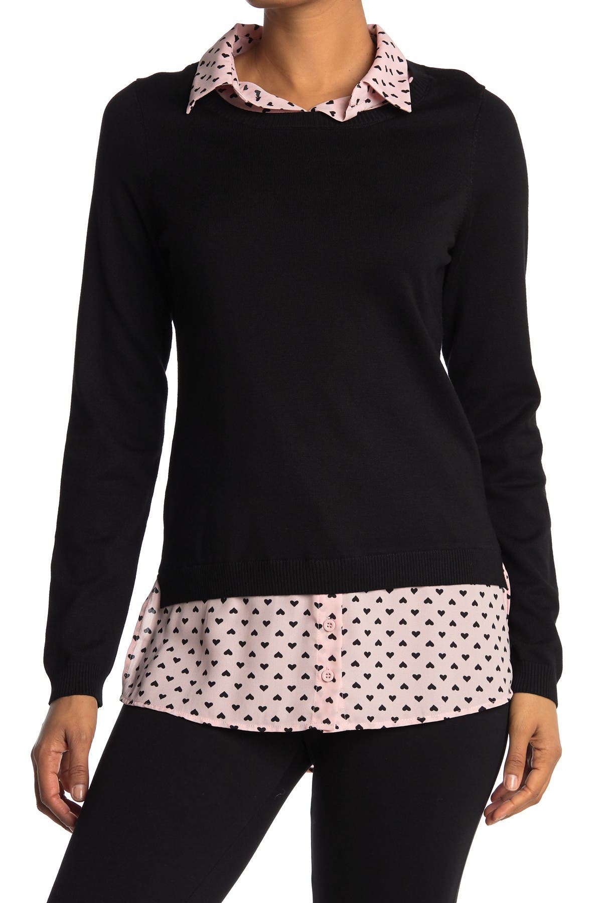 Adrianna papell sweater shirt Clearance