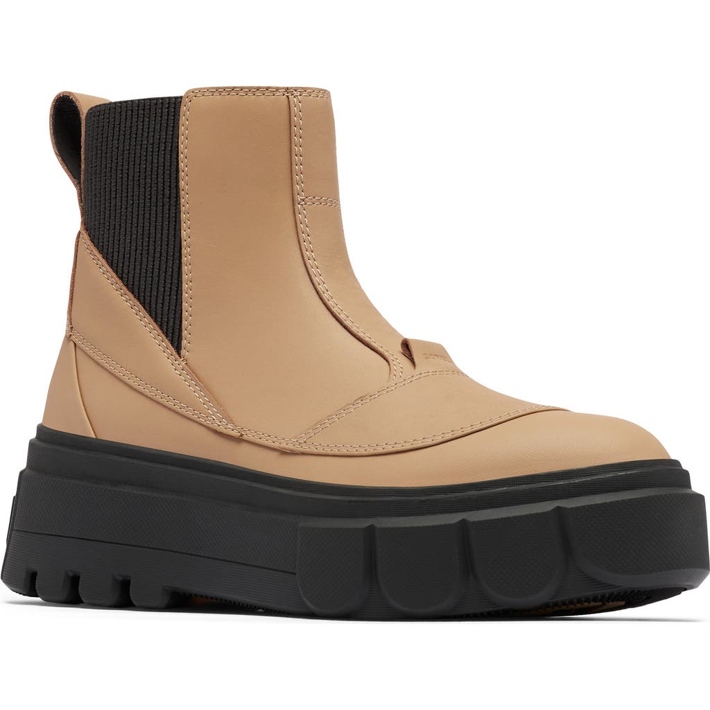 SOREL SOREL CARIBOU X WATERPROOF PLATFORM CHELSEA BOOT