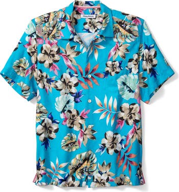 Tommy Bahama Mahala Blooms Island Silk Camp Shirt