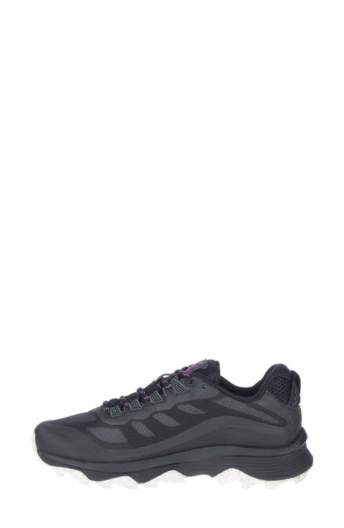 Merrell Moab Speed Gore-tex® Hiking Sneaker In Black