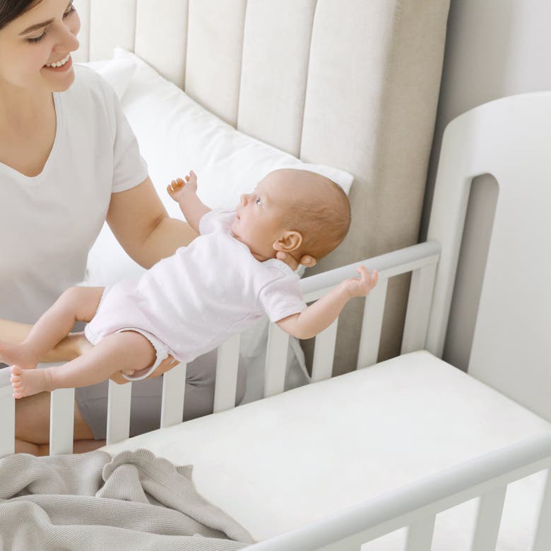 Keababies Isla Fitted Mini Crib Sheets In Soft White