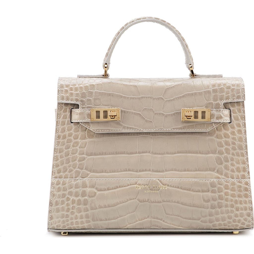 Teddy Blake Kim Croco 9" In Lightgrey