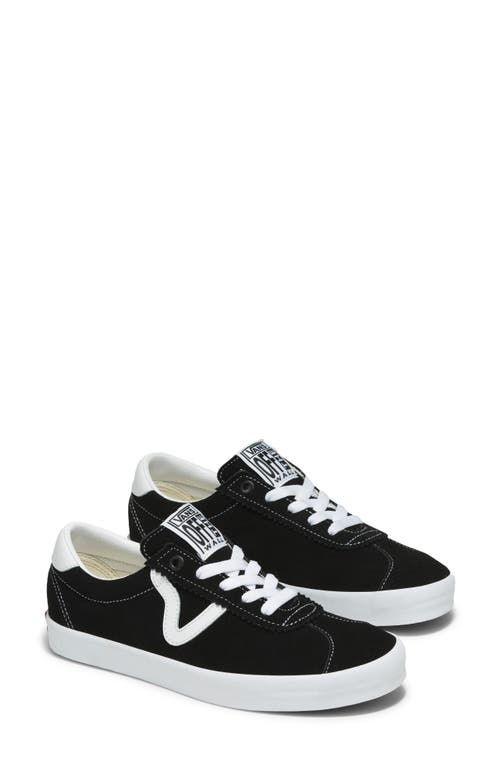 Vans Sport Low Top Sneaker In Black/white