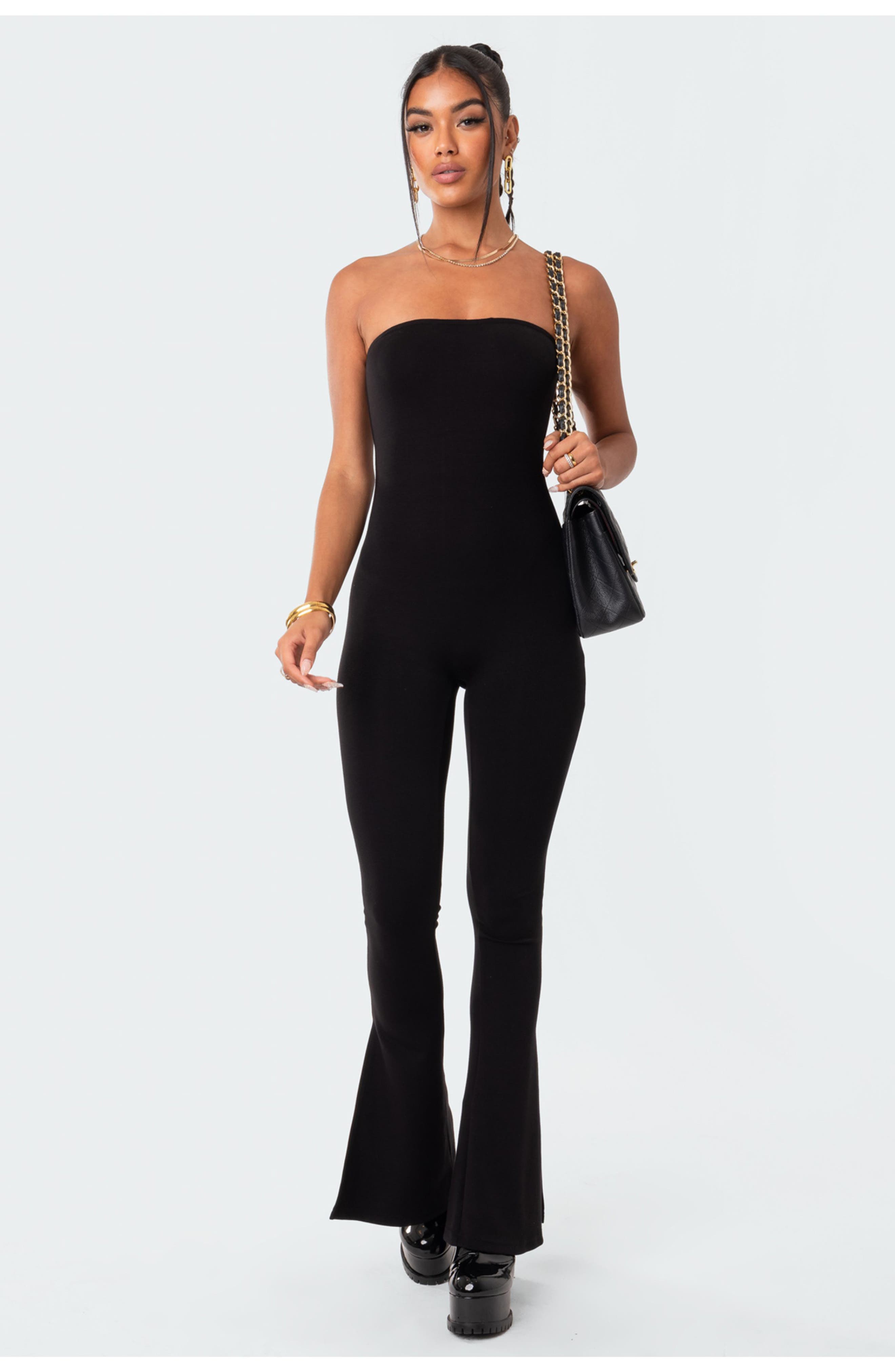 long sleeve shirt jumpsuit