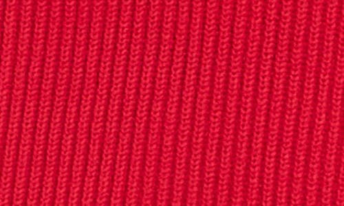 English Factory Throw On Sweater Vest In Red