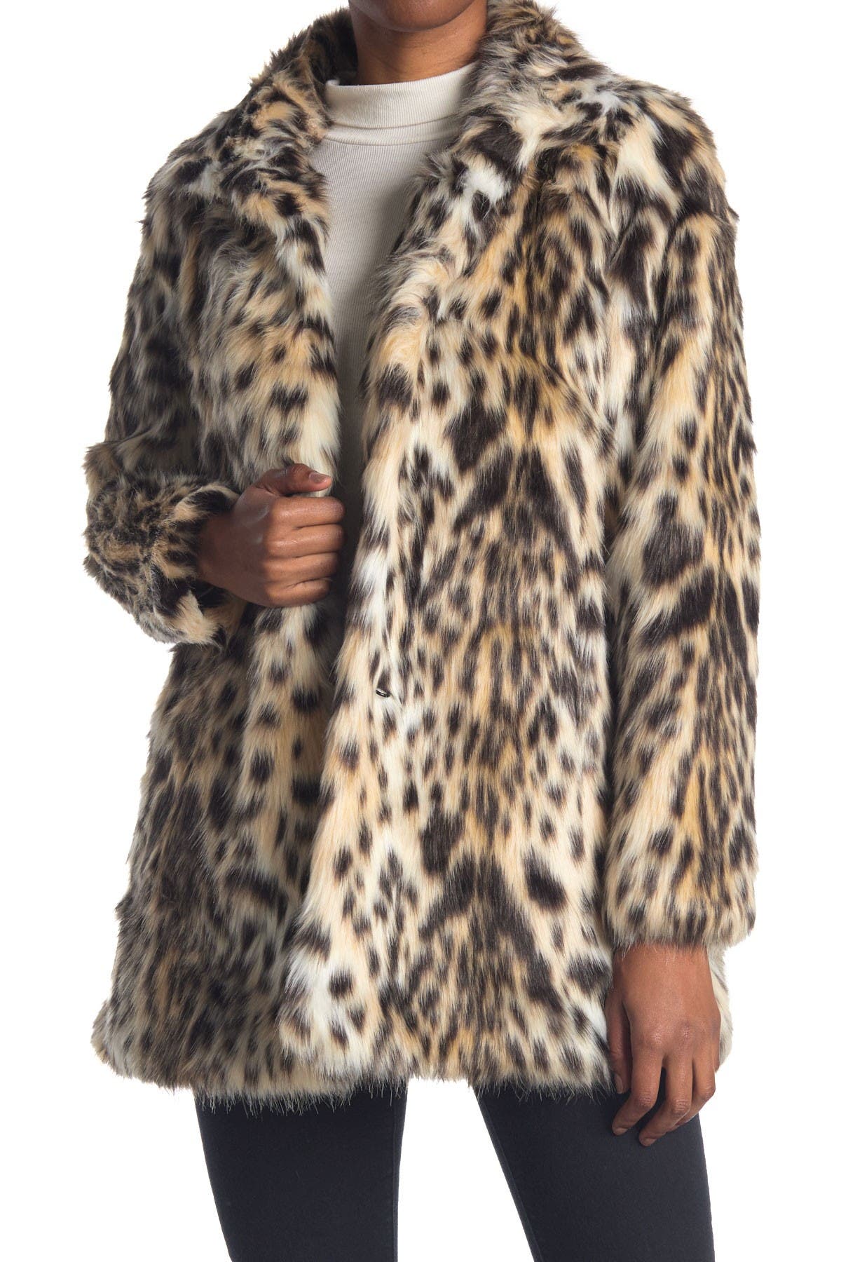 rachel roy leopard coat