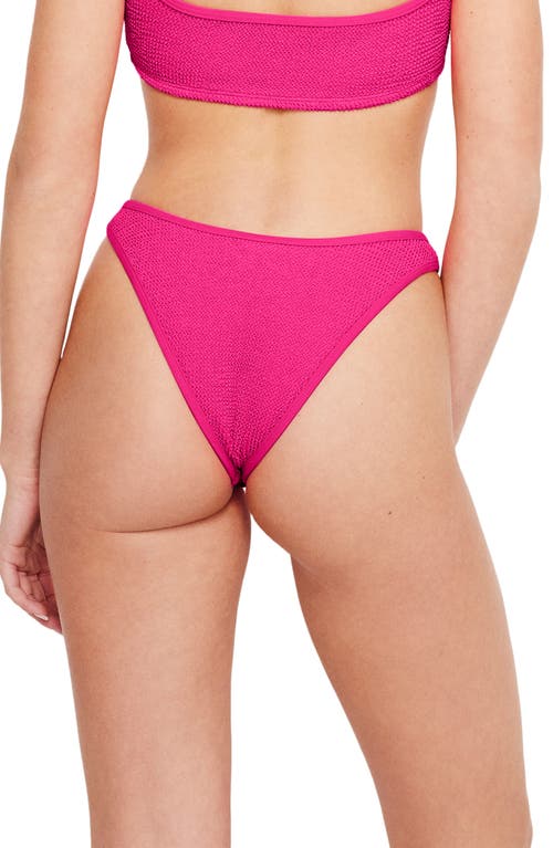 Shop Good American Always Fits Boomerang Bikini Bottoms In Pink Glow