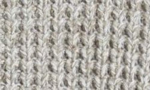Vince Mega Marl Full Zip Sweater In H Stone