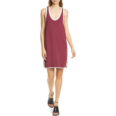 Rag & Bone Coast Racerback Tank Dress, Red