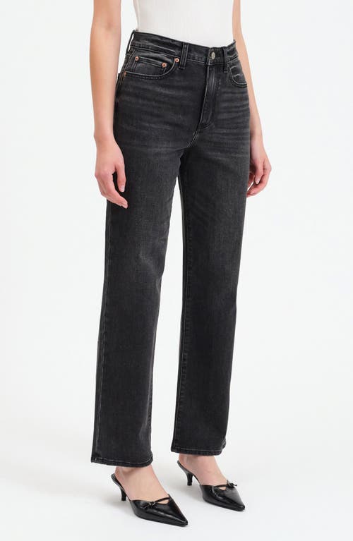 Shop Daze Sun High Waist Straight Leg Jeans In Last Night