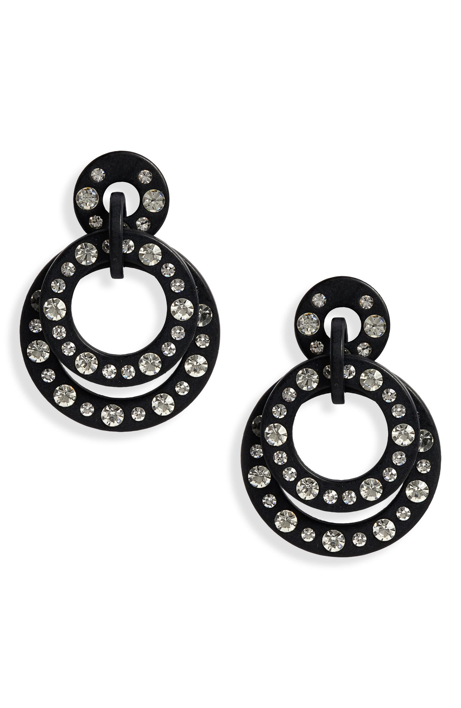 Lele sadoughi stardust crystal hoop earrings Outlet