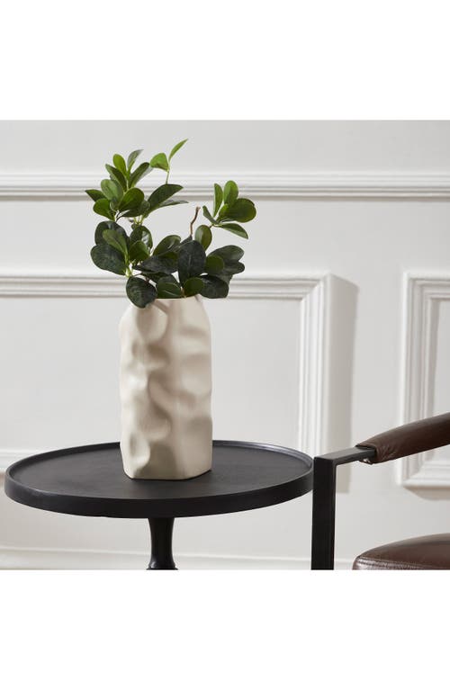 Renwil Hermione Ceramic Vase In Cream