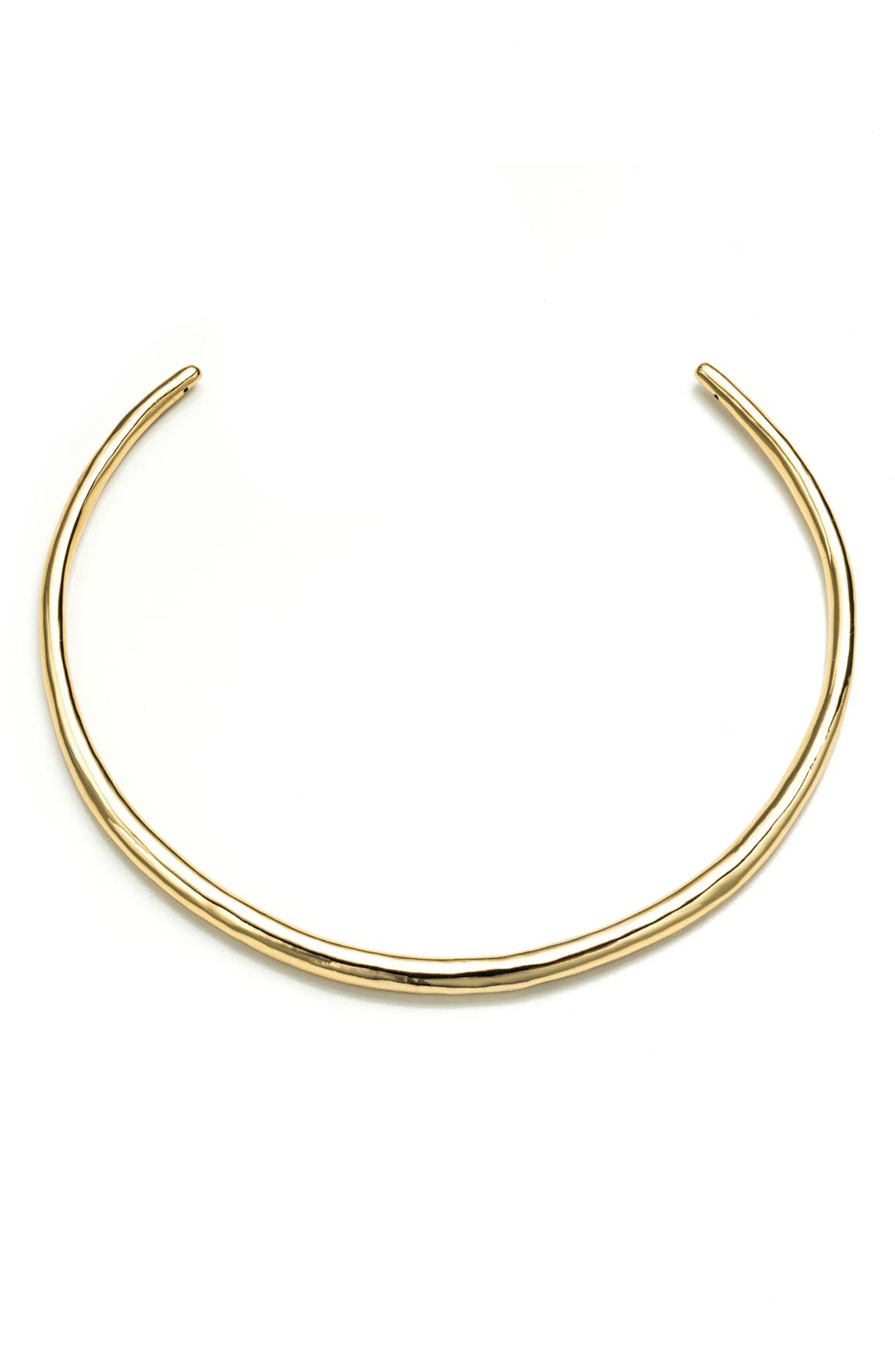 Alexis Bittar Essentials Thin Collar Necklace in Champagne Cover