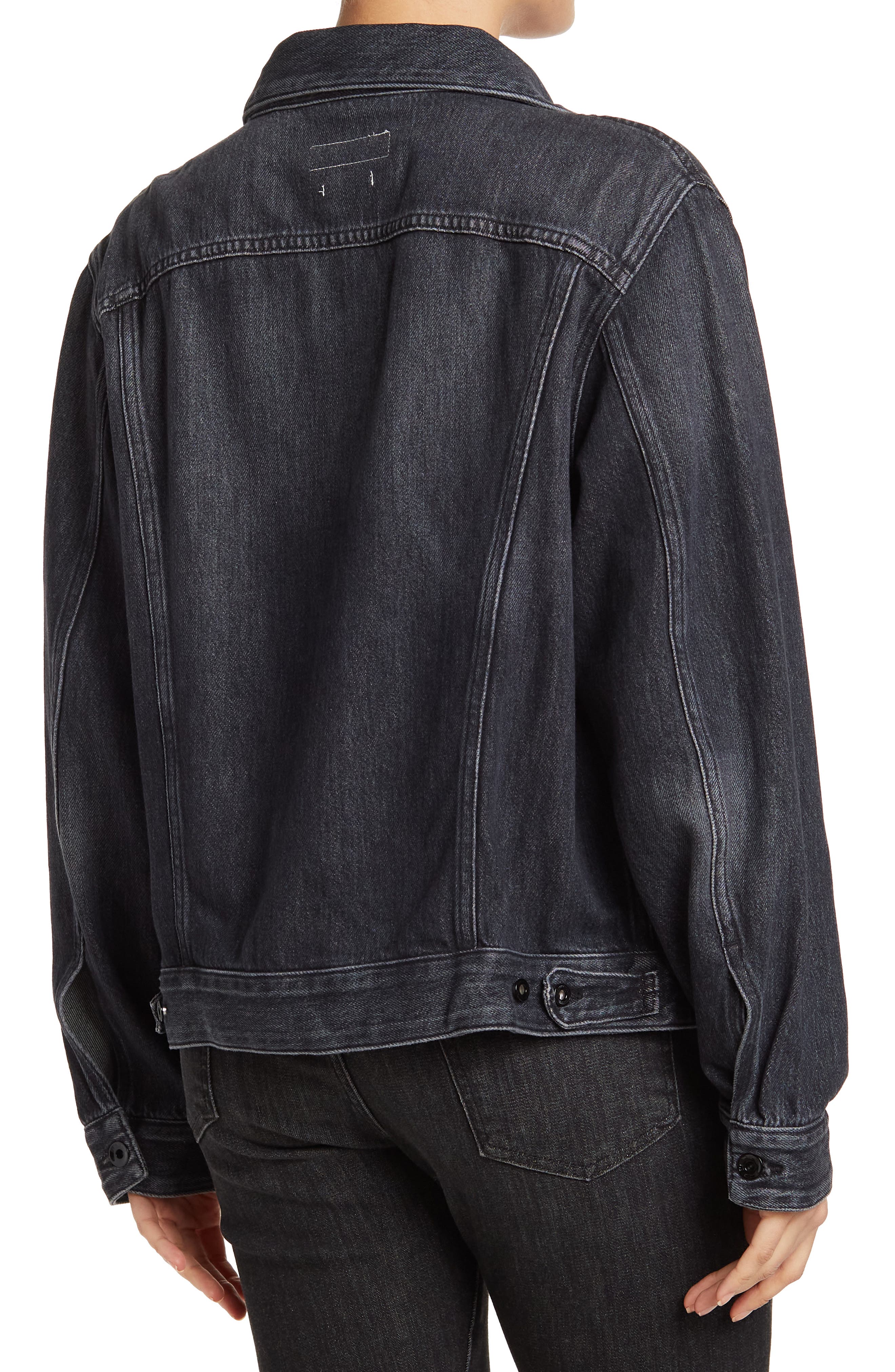 rag and bone oversized denim jacket