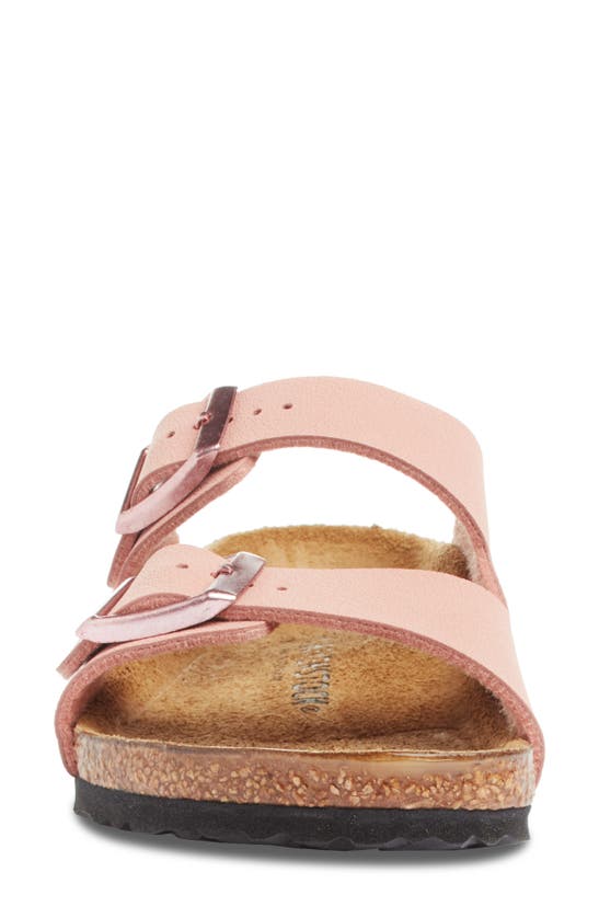 Shop Birkenstock Kids' Arizona Slide Sandal In Pink Clay