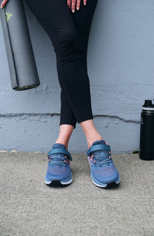 Propét Ultra Fx Walking Sneaker In Teal/coral