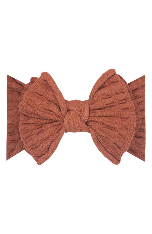 Baby Bling Waffle Knit Headband in Clay at Nordstrom